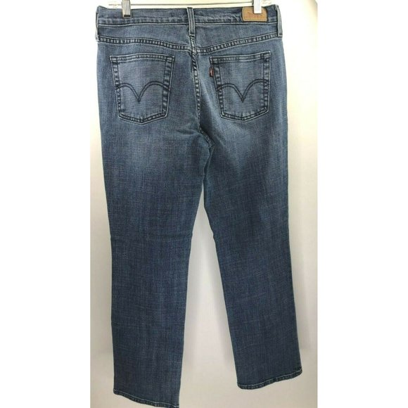 Women's Levi's Straight Leg 505 Jeans Size 8s/c - Picture 2 of 7